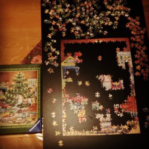 Weihnachtsvorbereitungen Puzzle