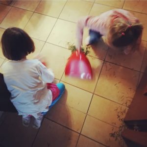Neujahr WiB fegen