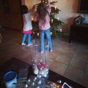 Neujahr WiB abschmücken
