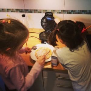 Alltagskunst Waffeln