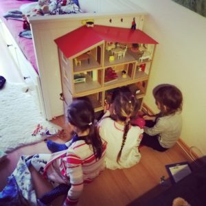 Besuch Puppenhaus