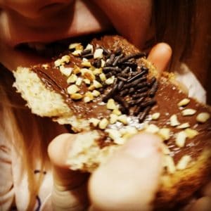 Besuch Frühstück