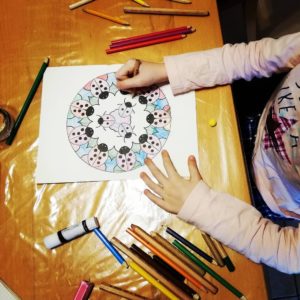 Frühlingsgefühle Mandala