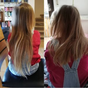 Frühlingsgefühle Haare ab