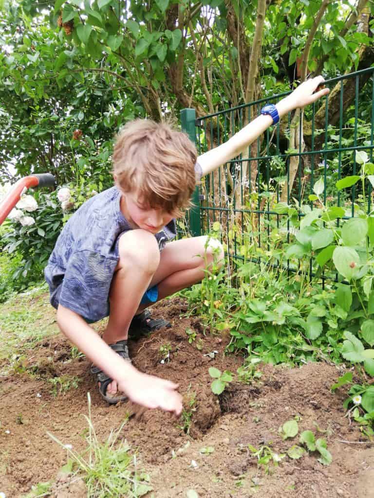 Gartenarbeit