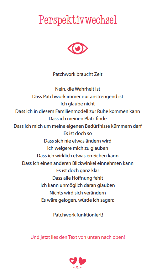 Gedicht Perspektivwechsel Marita Strubelt